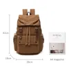 Backpack Vintage Canvas Laptop For Men Women School Mochila Feminina Fashion Anti-Theft Outdoor Travel Bag