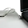 Lås 2022 Ny 1.2m anteckningsbok Laptop datorlås kabelkedja med nyckelbok PC Laptop Antitheft Lock