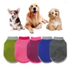 Abbigliamento per cani Pretty Guide a stile semplice vestito con mancorsi abbigliamento per animali domestici addensati