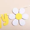 Feestdecoratie gele gelukkige verjaardag banner ins daisy vlag baby shower hangende slingerbenodigdheden