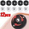 12/1PC Self-adhesive Caster Whirl Moving Roller Low Noise 360° Universal Wheel Sticky for Furniture Storage Box Pulley Accessory