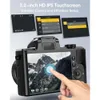 Capturez des photos et des vidéos époustouflantes avec notre appareil photo numérique 5K - un appareil photo Vlogging Autofocus 64MP avec objectif selfie, 5x zoom optique, flash, écran tactile, antichage