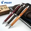 Crayons 1pcs le nouveau pilote Legno Advanced Mécanique crayon naturel Birch Pen Hle250k 0,5 mm multicolore Facultatif