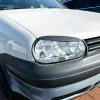 För Volkswagen VW Golf 4 MK4 Ögonlock Främre strålkastare Ögonbryn Ögonlock Täck Klistermärke Vent Diffuser Dekor Biltillbehör