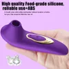 Clit Sucker Vagina Saugbiitoris Stimulator Blowjob Oral Nippel Licking Sex Toy für Frauen Masturbator Erotikprodukt 240403