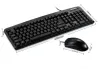 Combos Lenovo Original Wired Keyboard and Mouse Set Combo USB Interface X830L KM4800S KM102 Waterproof for Desktop Computer Laptop