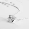 Pendant Necklaces Hot selling creative temperature water diamond necklace fashionable full matching zircon pendant short necklace womens jewelry necklaceQ