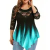 Pizzo da donna 3/4 top tunico manico