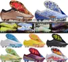 Skicka med Bag Quality Football Boots Zoom Mercurial Vapores 15 Elite AG Acc Knit Mens Soccer Cleats CR7 Ronaldo Mbappe Outdoor TRA2291105