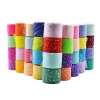 25yards mini runda paljetter tyll roll 5 cm spool tutu bröllop dekor mariage tyg glitter tyll diy hantverk födelsedagsfest