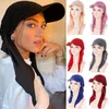 Etnische kleding moslim vrouwen tulband hoed honkbal pet geprinte pre-gebonden headscarf zomer zon vrouw vrouwelijk kanker chemo stretchan