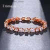 Bangle Emmaya Luxury AAA Zircon Element 3 Färg Österrikisk Crystal Armband Womens Love Gift Party Fashion Jewelry YQ240409