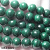 Meihan Naturel Natural Casachite Smooth Round Stone Perles pour les bijoux Making Design Bricking Bracelet