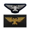War Hammer 40k Palatine Aquila Imperial Patch Unny Tactical Military Moral Embroidered Applique Hook Double-Headed Eagle Emblem