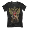 Russia Bear Russian Symbol Double Headed Eagle Coat of Arms TShirt Summer Cotton Short Sleeve ONeck Mens T Shirt S3XL 240409