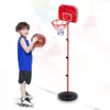 Peuter verstelbaar basketbal hoepel standrek voor binnen buitenbaby Baby buiten indoor ball sport backboard rim shoot kinderen speelgoed