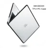 ケースMacBook Proのラップトップカバー16ケースM1 A2485 2021 MacBook Pro 14 A2442 Funda Pro Air 13カバーA2337 A2179 A2338 A2289 CASE CAPA