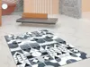 Tapijten V8421 vierkante moderne minimalistische tapijt huishoudens slaapkamer