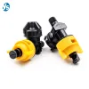 180° ,360° Water Spray Nozzle for Cow Dairy Farm Spray Cooling System 1/4" Male PP Drip-proof Quick-connect Livestock Farm Spray