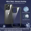 ShockProof Dust-Proof Clear Phone Case For iPhone 14 15 Pro Max Plus iPhone14 Pro Max Soft SiliconeArcylic Back Cover Fundas