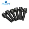 Wanyifa Titanium Bolts M5x16 18 20 mm rowerowe śruby łodygi stożkowe z podkładkami do MTB Mountain Road 6pcs/partia