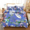 Bettwäschesets Blumenset Erwachsener Bettdecke Deckblätter Blume bedruckte Bettdecke für Schlafzimmer Dekoration Quilt/Decke Coverpillowcase