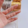 5meters/Lot Gold Color Thin Chain Snake Countrice Chain для DIY Ювелирные изделия изготовления оптовых массовых медных цепочек выводы аксессуаров