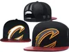 American Basketball „Cavaliers” Snapback Hats 32 Drużyny luksusowe projektantów finałów szafka na szatnię Casquette Sports Hat Strapback z powrotem regulowany czapkę a7