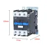 Contattore LC1-D 40A AC CJX2-4011 Contatto d'argento All Coil Coil Coil Trifase Contactor 220V 380V 1NO 1NC FAMILE