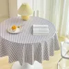 Table Cloth Wind Grid Tablecloth Velvet Girl Heart Student Desk Po Background B6T3782