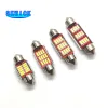 Rabat 100pcs c5w canbus bez błędu Auto światło 12SMD 4014 LED 31 mm 36 mm 39 mm 41 mm wnętrza lampa kopuła wnętrza Biała 12V