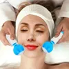 Face Massager 1 Pair Beauty Crystal Ice Hockey Face Eyes Massage Wave Ball Tighten Firming Fine Lines Skin Care Tools Anti-Aging Beauty Health 240409