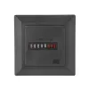 HM-1 Timer Square Counter numérique 0-99999.9 Hour Metter Gauge 0,3W AC220-240V / 50Hz AC