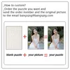 Po Custom Wooden Personalized Jigsaw Tube Puzzle Picture DIY Toy Decoration Collectiable Gift Present Christmas 1000pcs Large 240401