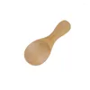 Spoons Japan Style Solid Wooden Tableware Creative Mini Seasoning Spoon Mixing Stirring Drink Coffee Tea Kitchen Gadget