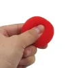 10st Super Soft Red Sponge Ball (3,5/4,5 cm tillgängligt) Magiska tricks verkar försvinna Magia nära upp gatan illusioner gimmick magi