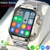 New Series Smart Watch Men 1.95 "AMOLED HD -skärm PASHURE BLUETOOTH CALL NFC IP68 Waterproof Blood Sugar Smartwatch för Xiaomi