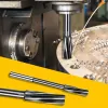 3-20mm HSS Machine Spiral Reamer H7 Rotary Tool Straight Shank Drilling Wood Steel Aluminum Copper Chucking Milling Cutter