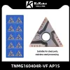 Kakarot TNMG160404R-VF TNMG160404L-VF High Quality Carbide Inserts External Turning Tools Metal TNMG 160404R-VF Turning Tools