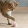 Cat Interactive Ball Smart Cat Dog Toys Electronic Interactive Cat Toy Indoor Automatic Rolling Magic Ball Cat Game Accessories