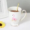 Becher Knochen von Knochen China Teetasse Goldene Becher vergoldete Kaffee Milch Tasse Vergoldung Porzellan Keramik 4.9