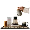 Bord Mattor Kaffemaskiner Mat dölj fläckargummi stödd absorberande skåltorkning för köksbänkstång
