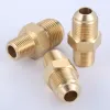 Man 7/8 5/8 3/4 G5/8 tot npt 3/8 1/2 messing adapter zuurstofdruk reducerende klepadapter cilinder fittingen adapters connectoren