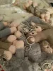 ALPACA Keychains de pelúcia brinquedo japonês alpacas macio ovelhas lhama lhama bonecas de chaves de chaves de chaves 18cm 18cm