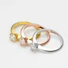 Pierścienie klastra Joycejelly 6,5 mm 1ct moissanite Pierścień dla kobiet żółty złoty kolor srebrny 925 Biżuteria