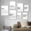 Dictionary Art grappige paragraaf kantoor slaapzaal decor poster en afdrukken canvas schilderij muur kunst foto's thuiskamer decor