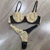 Reggiseni sexy set da donna biancheria intima in pizzo reggiseno reggiseno per due pezzi biancheria di moda da donna da donna sexy lingerie per la notte