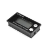 Bilbatterivoltmeter laddningsnivåindikator 12V 24V 48V litiumbatterikapacitetsmätare för 6133A LCD -batteritemperaturalarm