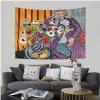 Chitar woman matisse hippie muro appeso arazzi a buon mercato muro hippie a buon mercato arazzi da parete bohémien mandala wall art decor