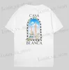 رجال tshirts casablancas t Shirt الفاخرة رجال TS Designer Club Casablanc قمصان UMMER RECK RECK تمتص SLVES القصير في الهواء الطلق الحجم S3XL